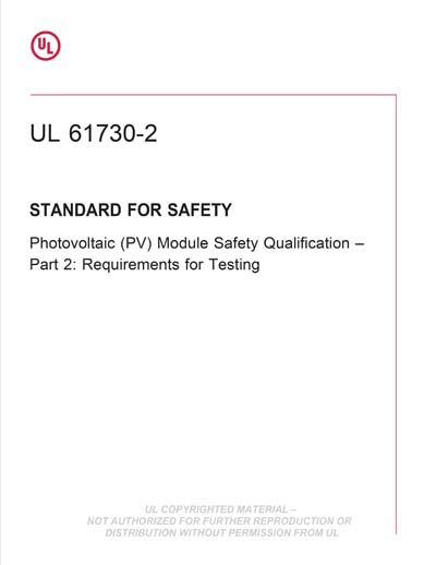 Standards PDF Cover Page
