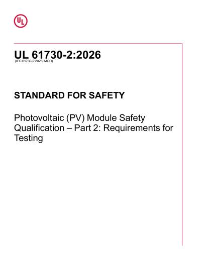 Standards PDF Cover Page