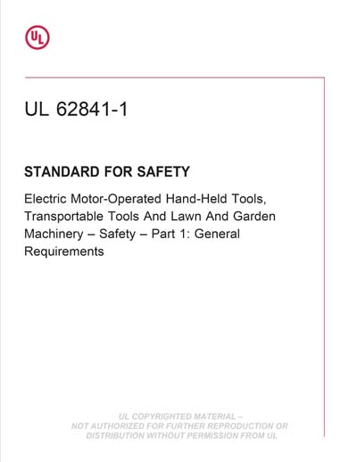 Standards PDF Cover Page