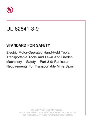Standards PDF Cover Page