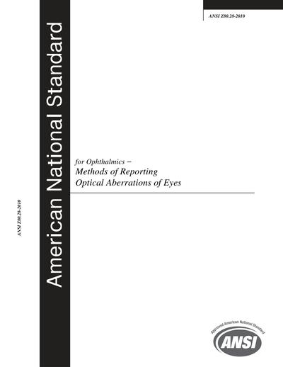 Standards PDF Cover Page
