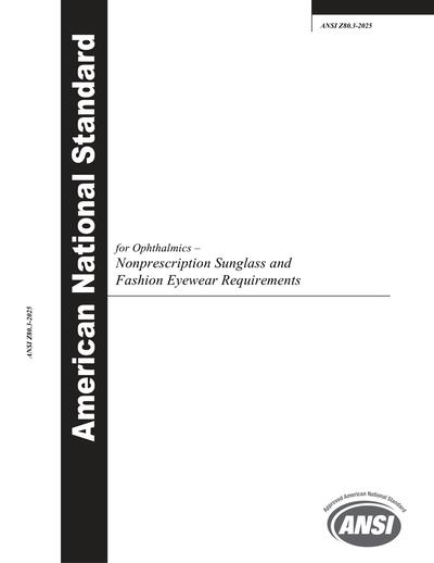 Standards PDF Cover Page