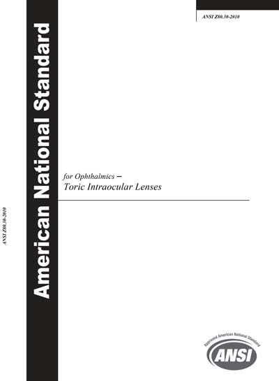 Standards PDF Cover Page