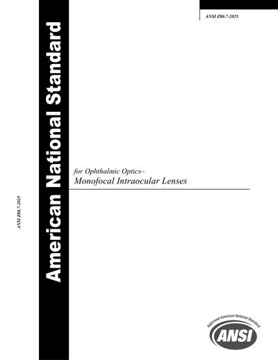 Standards PDF Cover Page
